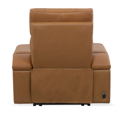 Phoenix - Zero Gravity Power 3 Seat Home Theater Seating With 2 Wedges And Immersive Audio