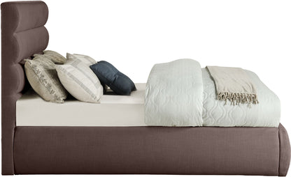 Adam - Linen Fabric Bed With 52" Headboard