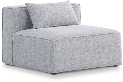 Cube - Linen Armless Chair