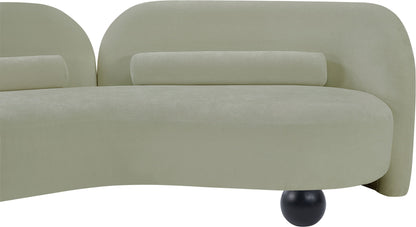 Daphne - Chenille Loveseat