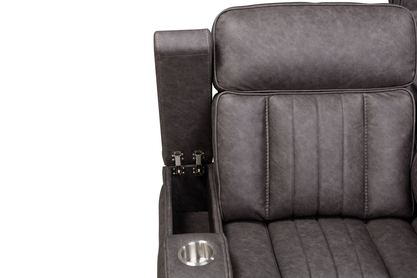 Equinox - Power Reclining Sofa With Drop Down Table