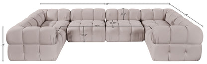 Orin - 6 Piece Modular Sectional (2 Modular Chairs, 4 Corner Chairs)