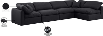 Indulge - Linen 5 Piece Modular Sectional