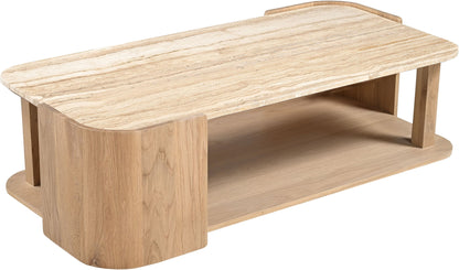 Calabria - Marble And Oak Wood Table