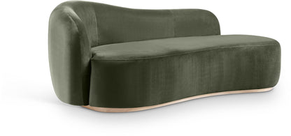 Gustavo - Velvet Upholstered Chaise
