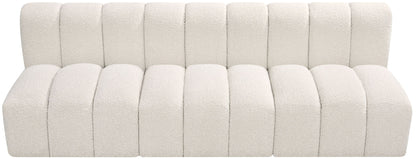 Arc - Boucle Fabric 3 Seats Modular Sofa