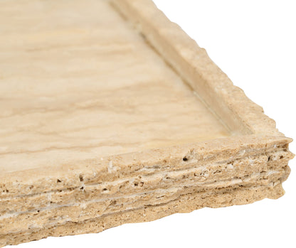 Chambers - Travertine Tray - Beige