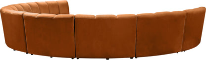 Infinity - 8 Piece Velvet Modular Sectional