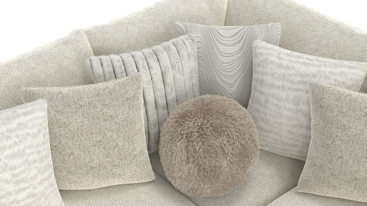 Ritzy - Modular Sofa And Included Cocktail Ottoman