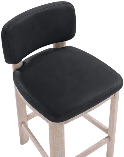 Paloma - Faux Leather Upholstered Counter Stool (Set of 2)