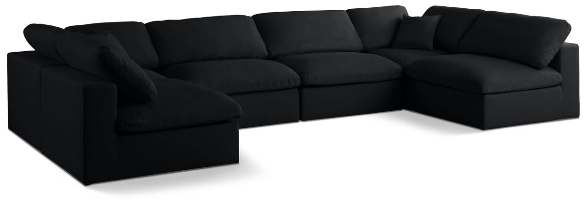 Plush - 6 Piece Modular Sectional