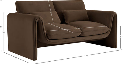 Sloan - Velvet Loveseat