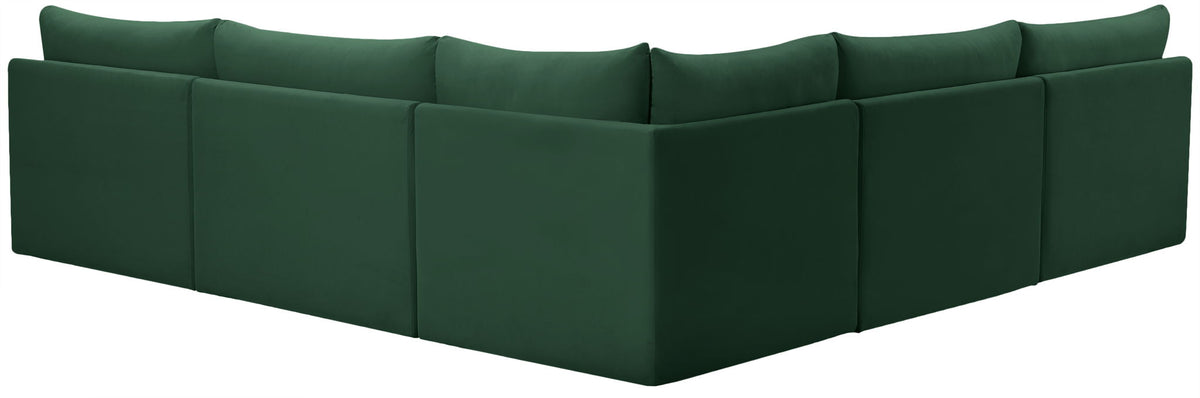 Jacob - Modular Corner Armless Sectional 5 Piece