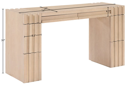 Stanton - Oak Veneer And Solid Wood Table