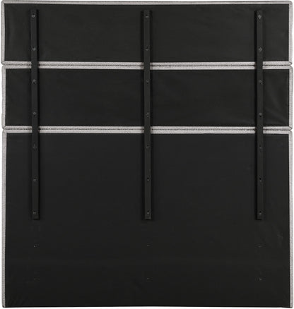 Adam - Boucle Fabric Bed With 89" Headboard