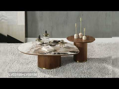 Willene - End Table - Walnut