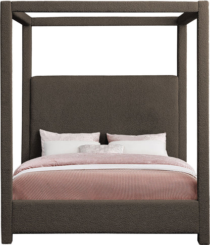Eden - Boucle Fabric Upholstered Bed