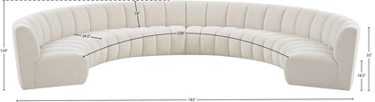 Infinity - 8 Piece Boucle Modular Sectional