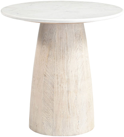 Liona - Marble And Mango Wood Table