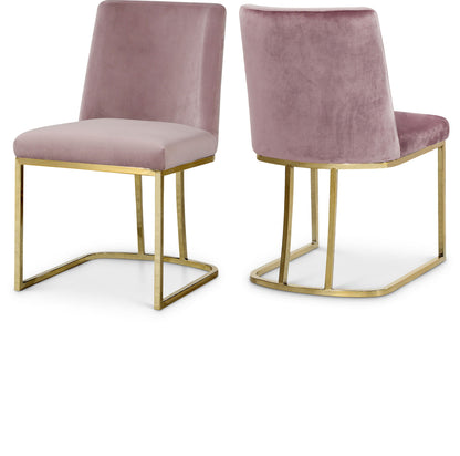 Heidi - Dining Chair with Gold Legs (Set of 2)