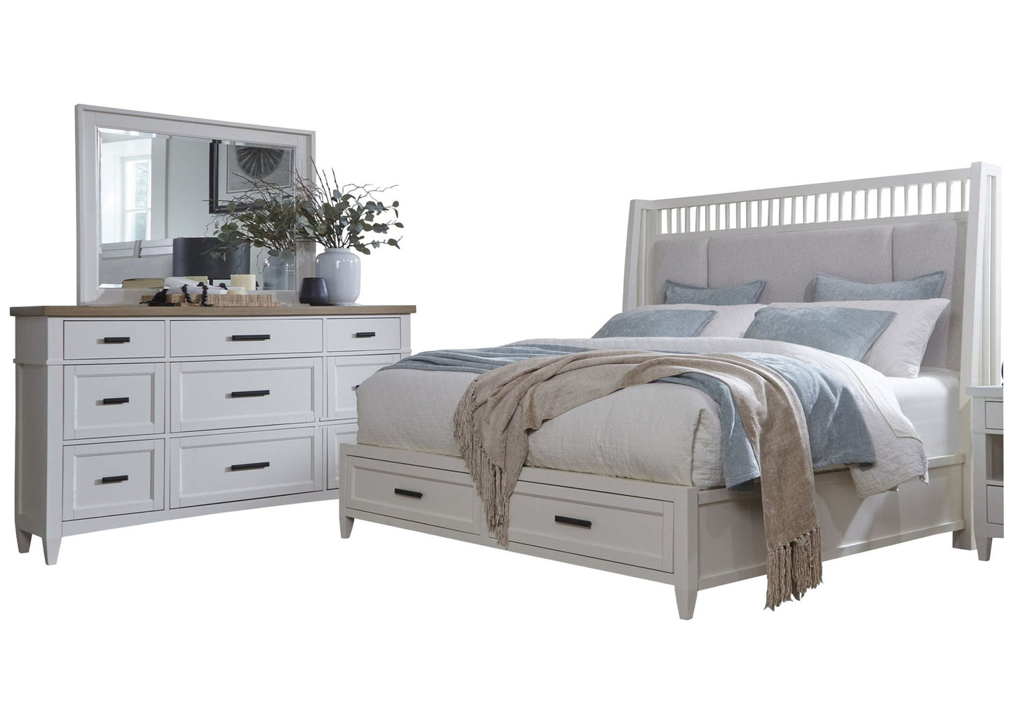 Americana Modern Bedroom - Shelter Set