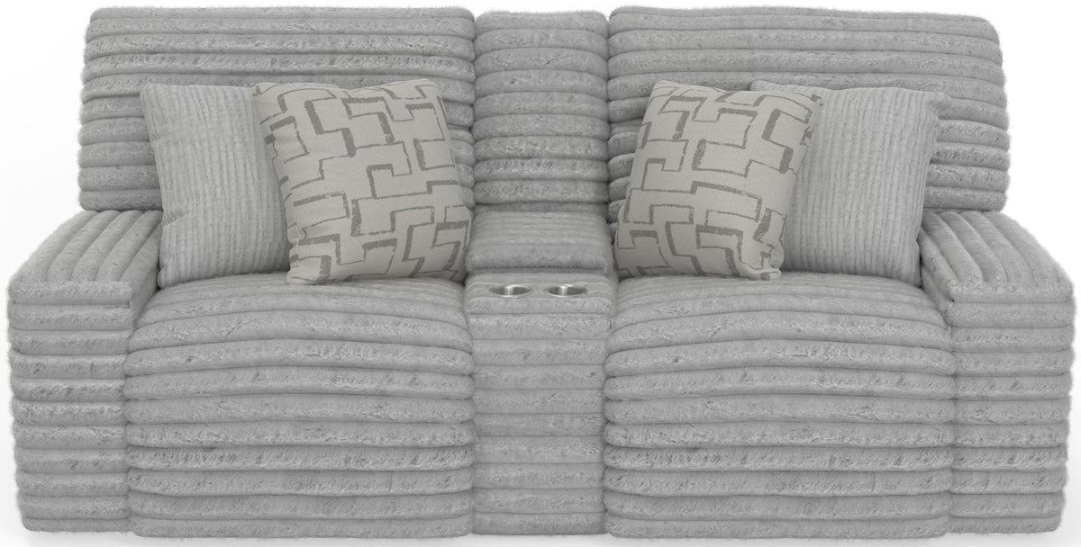 Lynx - Power Reclining Console Loveseat With Zero Gravity