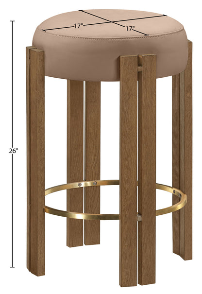 Harrison - Vegan Leather Counter Stool