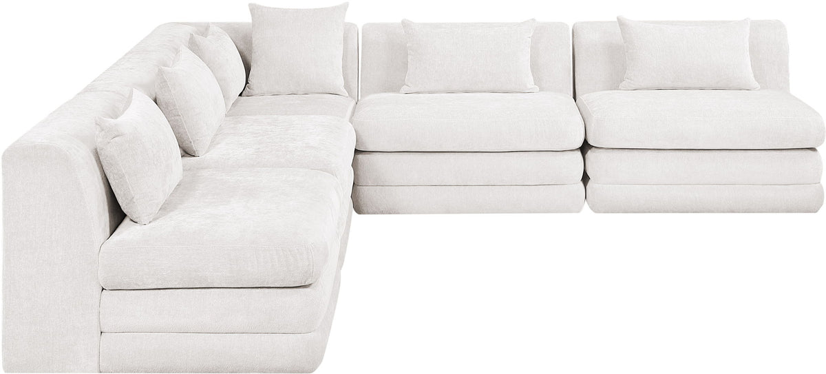 Stellar - 5 Piece Upholstered Modular Sectional