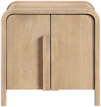 Harmony - Oak Veneer And Solid Wood Night Stand