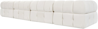 Orin - Velvet 5 Piece Modular Sectional