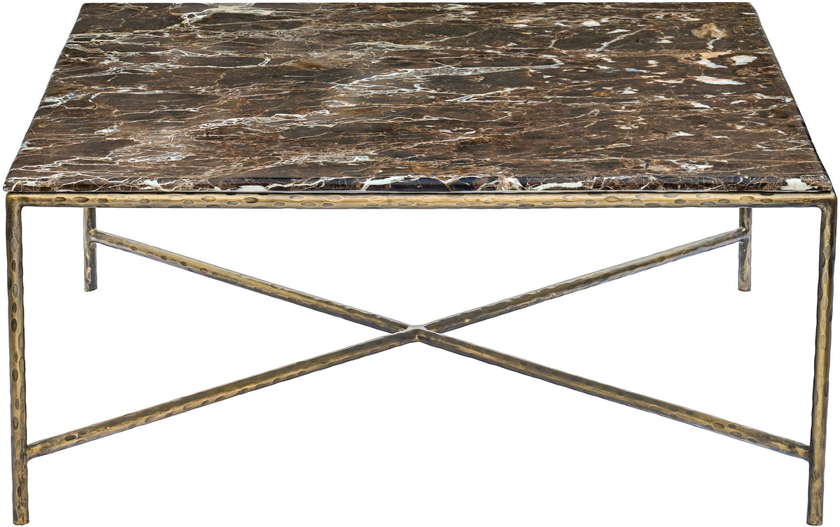 Valen - Marble And Iron Table