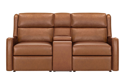 Channing - Power Zero Gravity Tilt Console Loveseat P3 - Renaissance Cinnamon