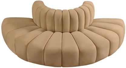 Arc - Velvet 4 Piece Modular Sofa