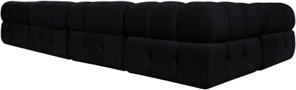 Orin - U-Shaped Velvet 6 Piece Modular Sectional