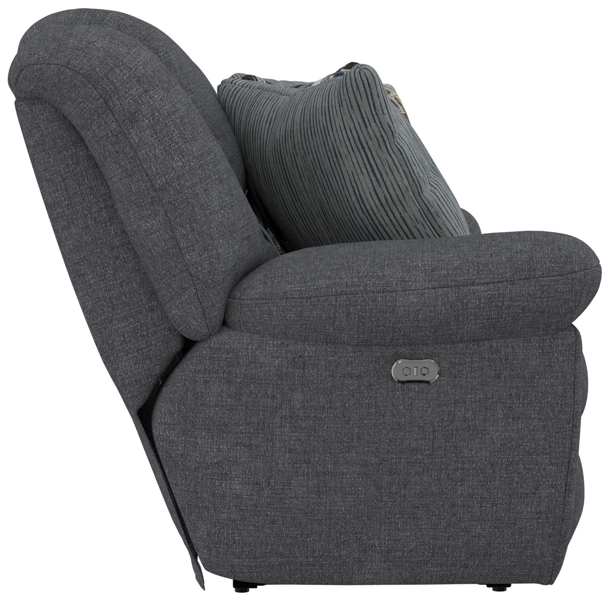 Trifecta - Sofa With 3 Recliners and Drop Down Table