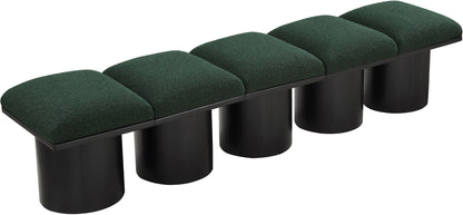 Pavilion - 5 Piece Modular Bench With Black Base