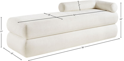 Kennedy - Chenille Bench