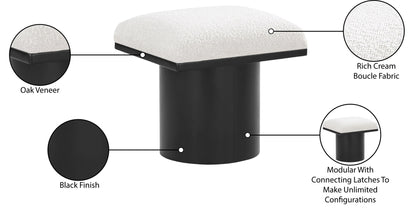 Pavilion - Bench / Stool With Black Base