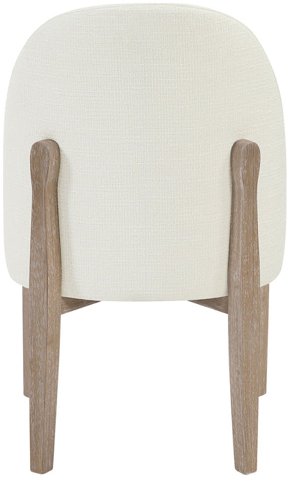 Torino - Upholstered Dining Chair With Brushed Natural Base (Set of 2)