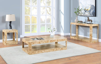 Reeves - Burl Wood Table
