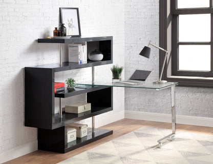 Buck II - Writing Desk With Bookshelf