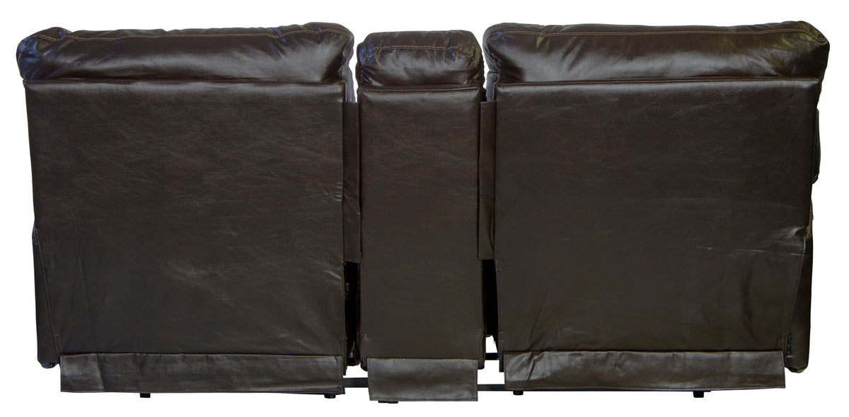Wembley - Power Headrest With Lumbar Lay Flat Reclining Console Loveseat