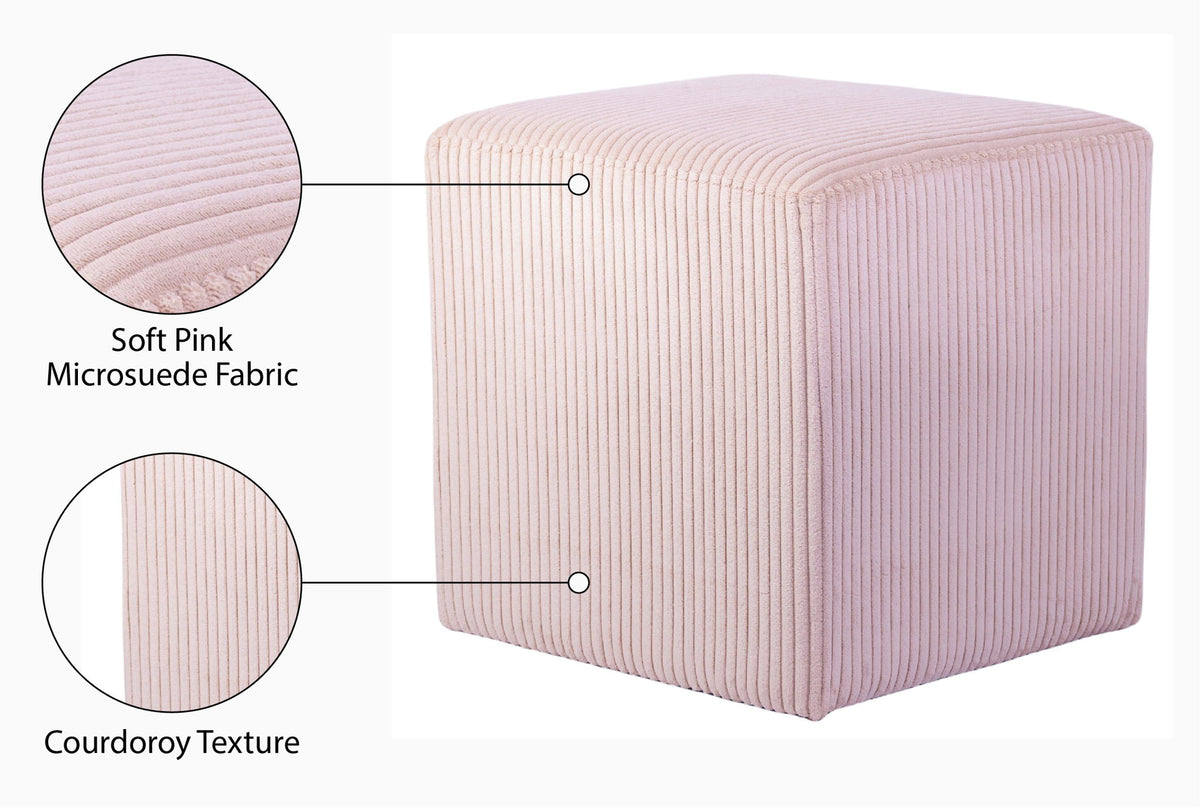 Roy - Microsuede Ottoman / Stool