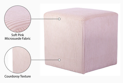 Roy - Microsuede Ottoman / Stool