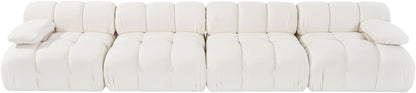 Orin - Velvet 4 Piece Modular Sofa