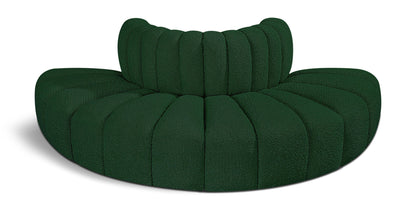 Arc - Boucle Fabric 4 Piece Modular Sofa
