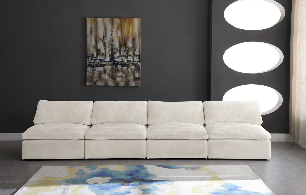 Cozy - Modular Armless 4 Seat Sofa