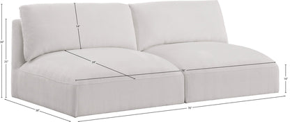 Ease - 2 Seat Modular Armless Sofa