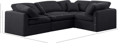 Indulge - Linen 4 Piece Modular Corner Sectional
