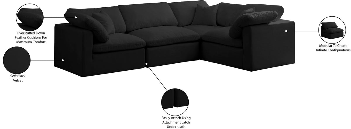 Plush - 4 Piece Modular Sectional